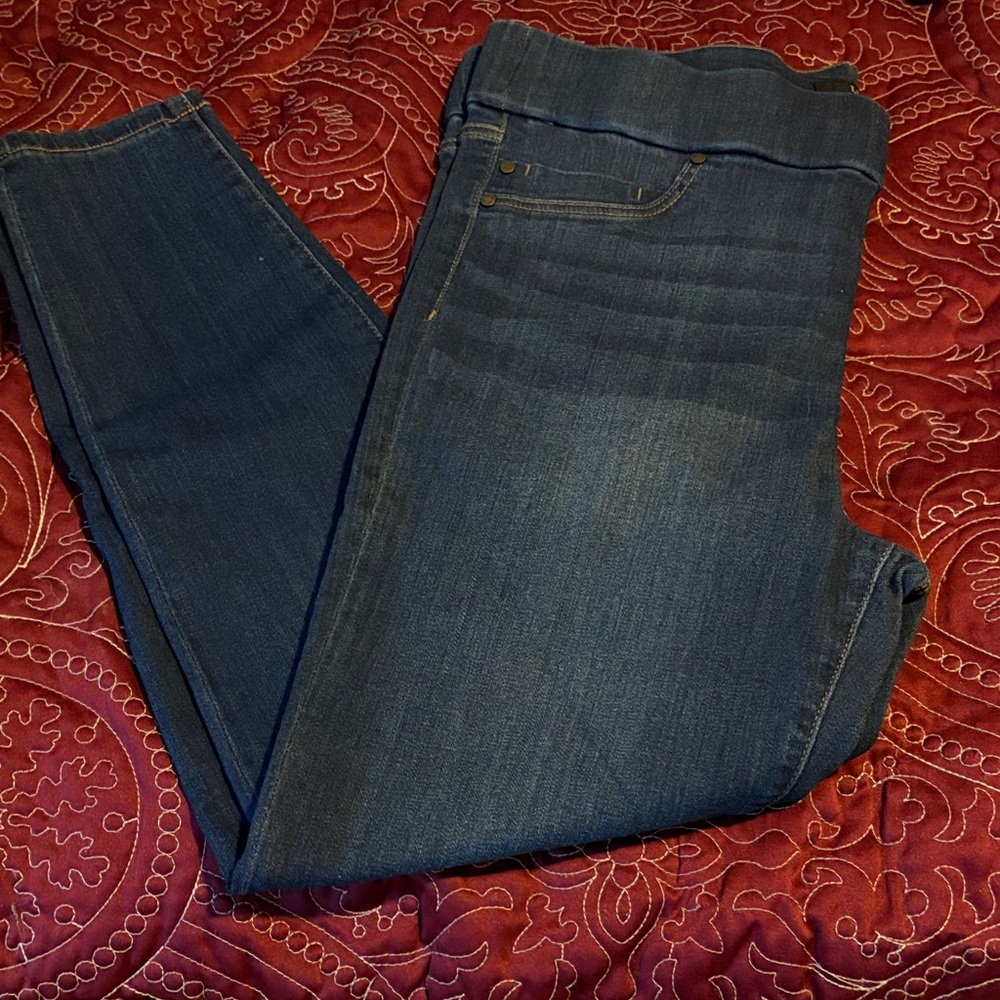 Liverpool Dark Blue Women's Skinny Jeans